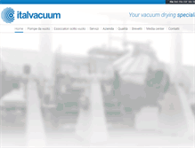 Tablet Screenshot of italvacuum.com